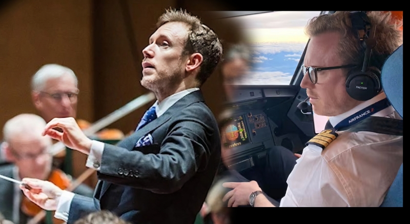 雲端上的指揮家：哈丁音樂、飛行兩得意